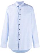 Etro Contrast Button Shirt - Blue