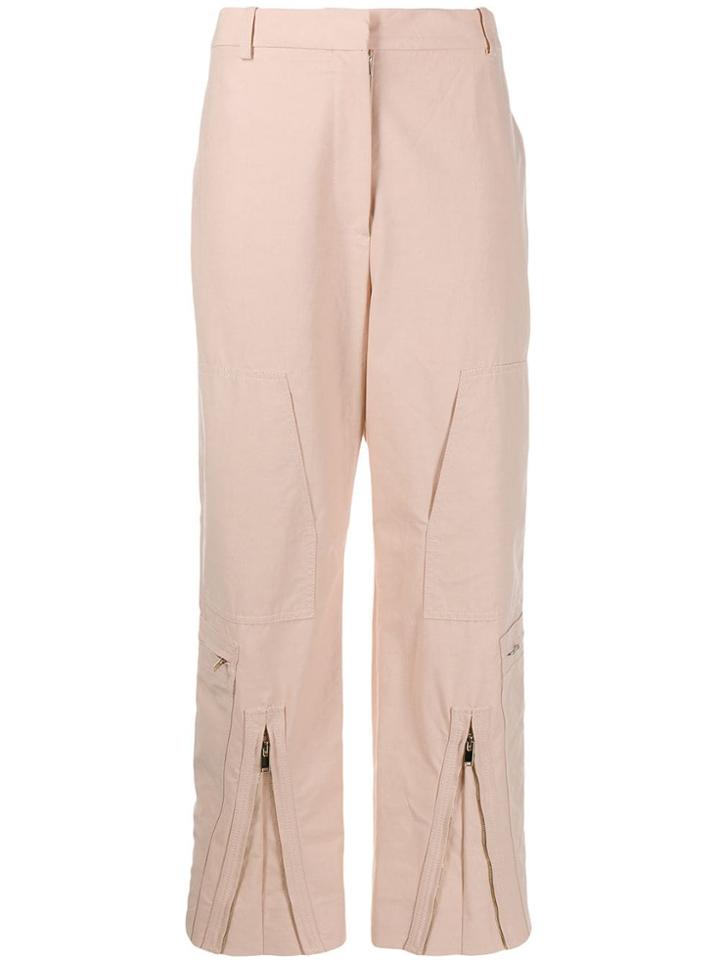 Stella Mccartney Zip Detail Trousers - Pink