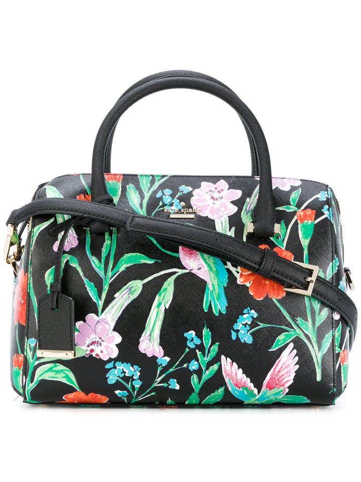 Kate Spade Floral Tote Bag - Black