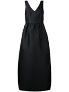 P.a.r.o.s.h. - Picabia Dress - Women - Silk/polyester - Xxl, Black, Silk/polyester