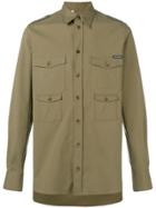 Dolce & Gabbana Military-style Shirt - Green