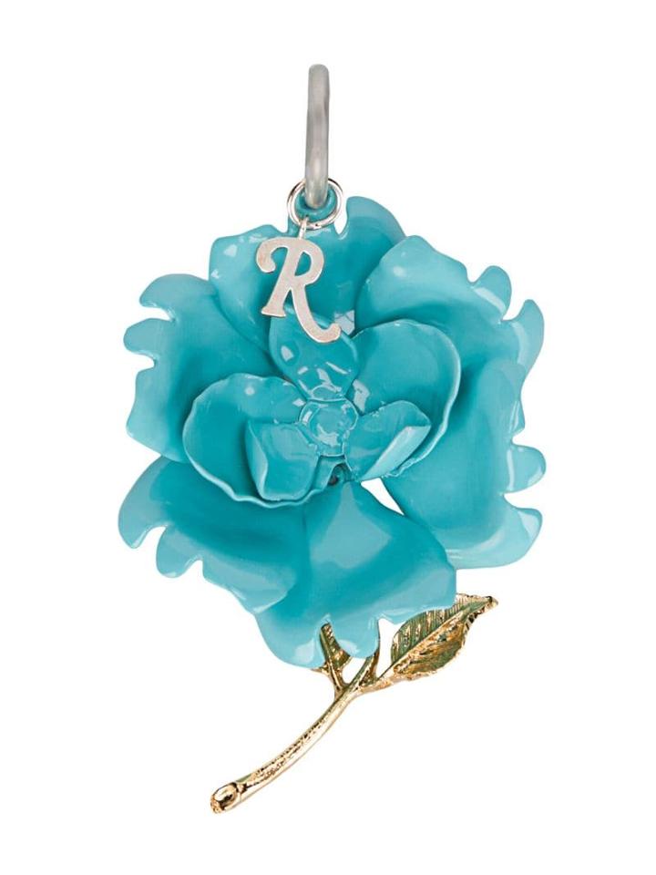 Raf Simons Rose Pendant - Blue