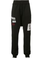 Haculla Patch Detail Track Pants - Black