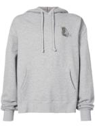 424 Fairfax Safety Pin Hoodie - Grey