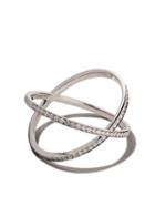 Vanrycke 18kt White Gold And Diamond Physalis Ring