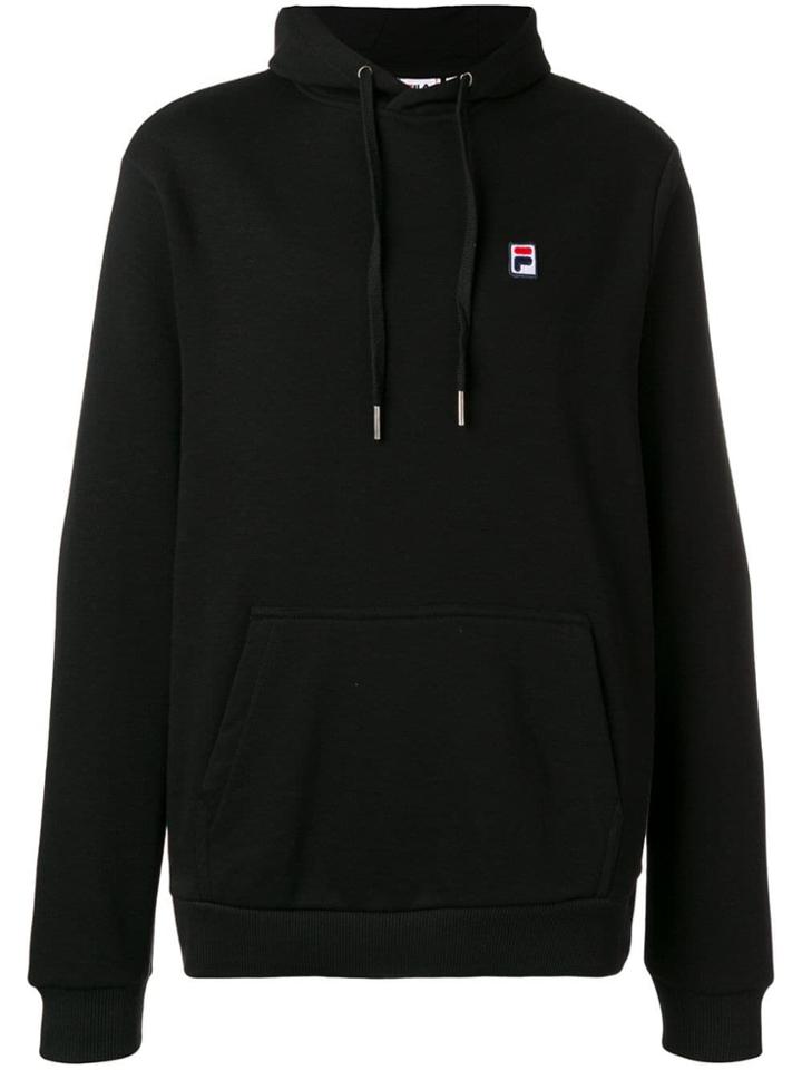 Fila Small Logo Hoodie - Black