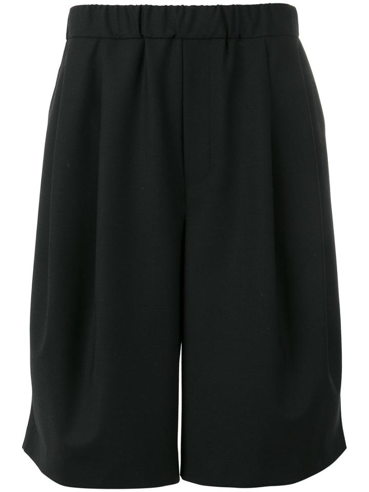 Mcq Alexander Mcqueen Casual Shorts, Men's, Size: 50, Black, Polyester/wool/spandex/elastane