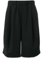 Mcq Alexander Mcqueen Casual Shorts, Men's, Size: 50, Black, Polyester/wool/spandex/elastane