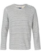 Levi's: Made & Crafted Striped Fitted Top - Black