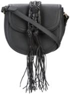 Altuzarra Ghianda Knot Shoulder Bag, Women's, Black, Leather