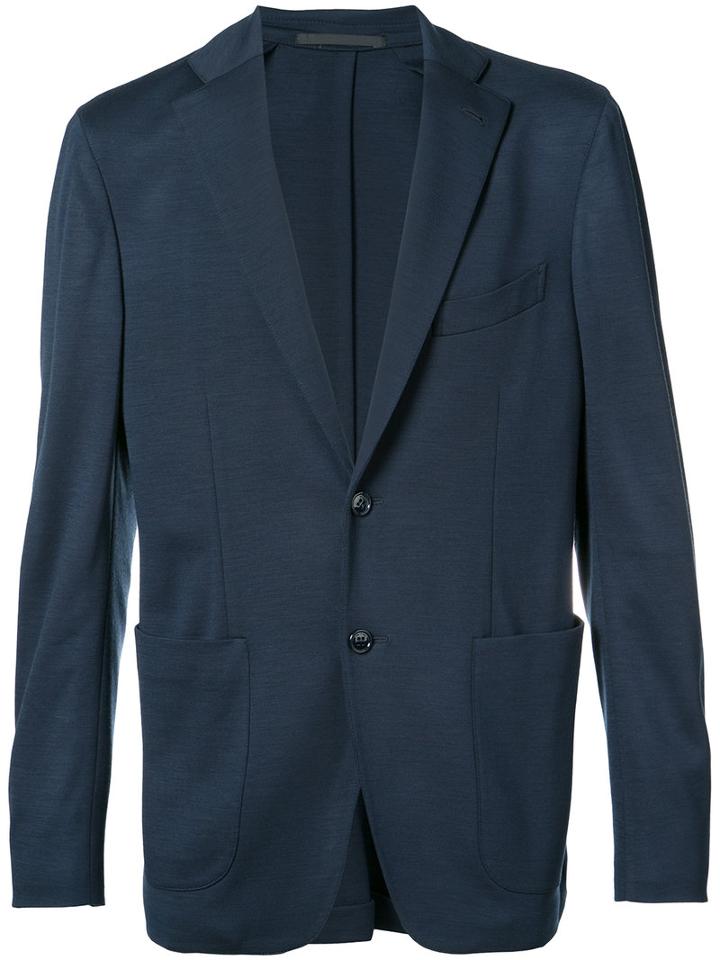 Pal Zileri - Classic Blazer - Men - Rayon/wool - 46, Blue, Rayon/wool