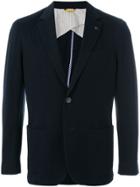 Canali Casual Button Jacket - Blue