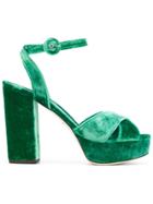 Dolce & Gabbana Platform Sandals - Green