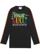 Gucci Gucci Cities T-shirt With Tiger - Black