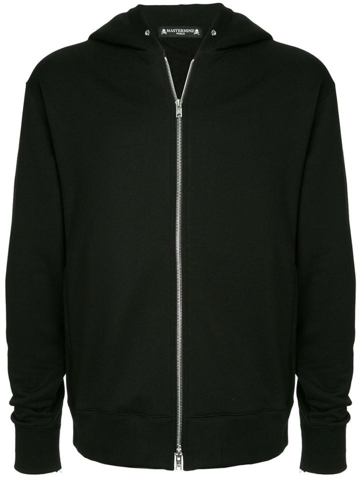 Mastermind World Crystal Embellished Skull Jacket - Black