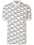 Dolce & Gabbana Logo Print Polo Shirt - White