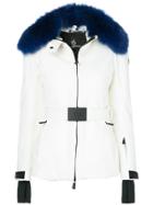 Moncler Grenoble Belted Fitted Jacket - White