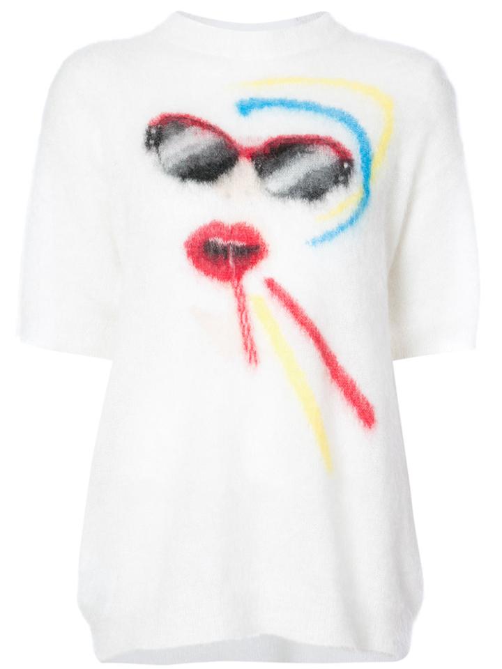 Miu Miu Face Intarsia Sweater - Unavailable