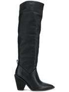 Paloma Barceló Pointed Toe High Boots - Black