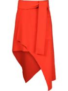 Uma Raquel Davidowicz 'van' Skirt, Women's, Size: 38, Yellow/orange, Polyamide/wool