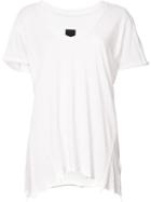 Rta Scoop Neck T-shirt, Women's, Size: Large, White, Cotton/spandex/elastane