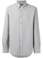 Polo Ralph Lauren - Logo Embroidered Shirt - Men - Cotton - L, Grey, Cotton