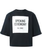 Opening Ceremony Logo Print Sweatshirt, Men's, Size: Small, Black, Cotton