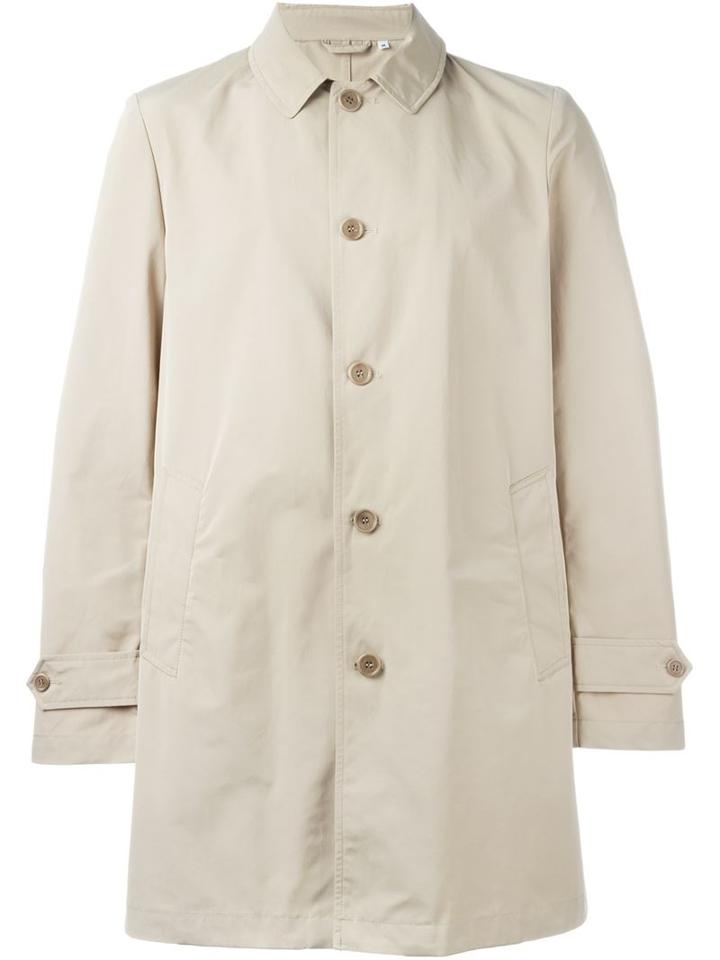Aspesi 'lemon' Raincoat, Men's, Size: Medium, Nude/neutrals, Cotton/polyester