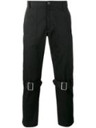 Comme Des Garçons Shirt - Bondage Strap Trousers - Men - Cotton - M, Black, Cotton