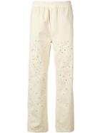 Vyner Articles Paint Spray Twill Trousers - Neutrals