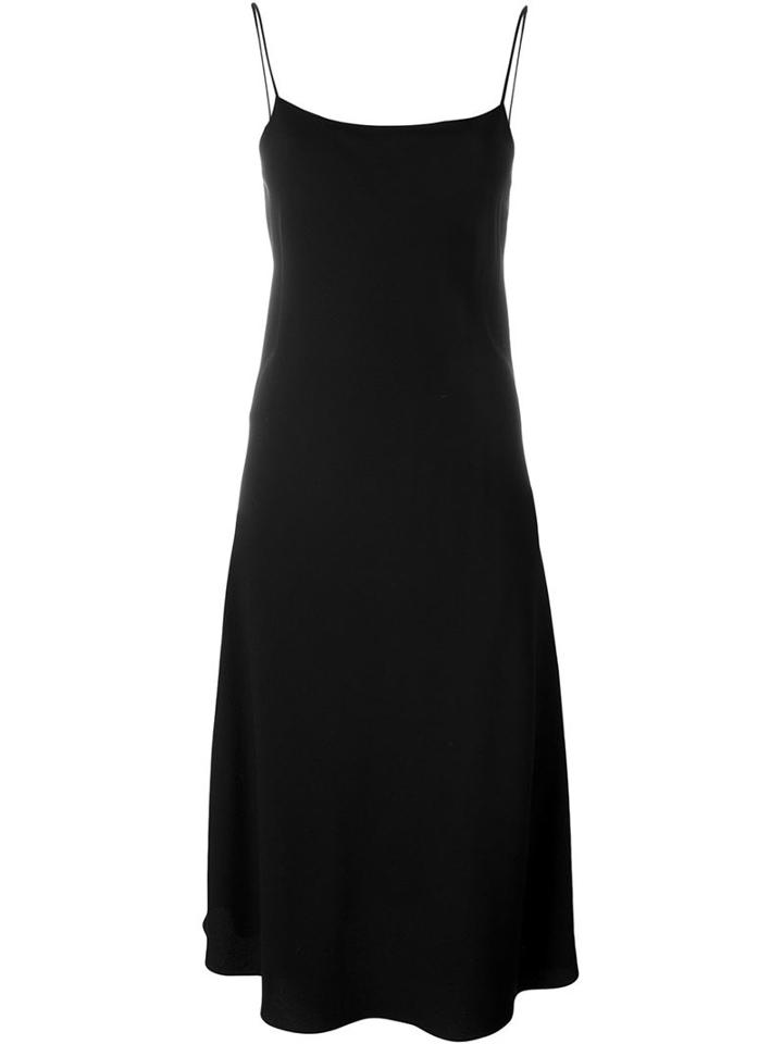 The Row Gibbons Dress, Women's, Size: M, Black, Acetate/viscose