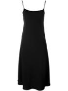 The Row Gibbons Dress, Women's, Size: M, Black, Acetate/viscose