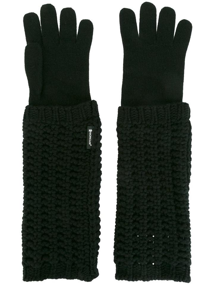 Moncler Knitted Long Gloves