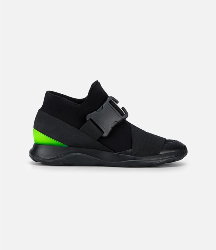 Christopher Kane Safety Buckle High Top Sneakers