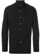 Lanvin Classic Shirt, Men's, Size: 43, Black, Cotton