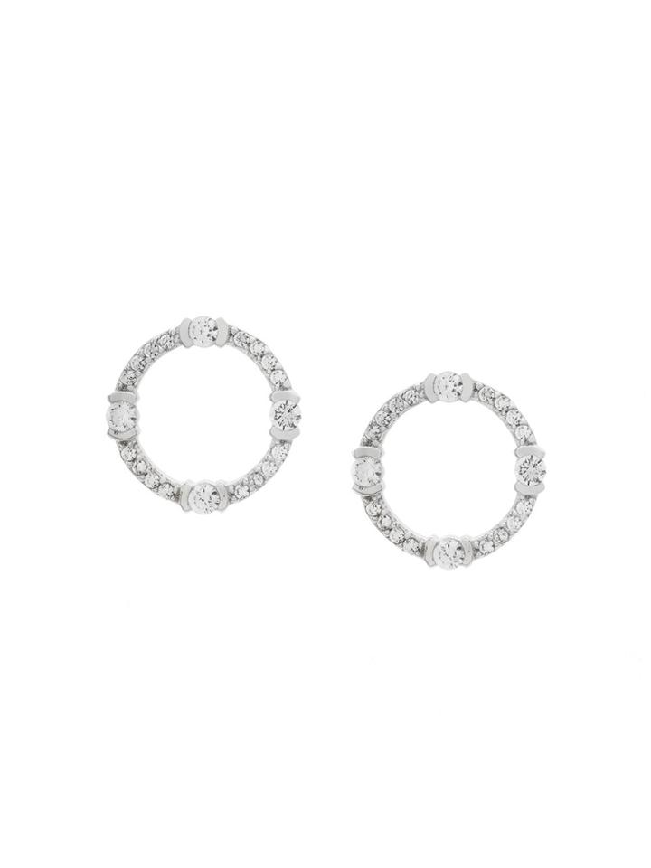 V Jewellery Lunas Stud Earrings - Metallic
