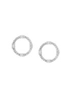 V Jewellery Lunas Stud Earrings - Metallic
