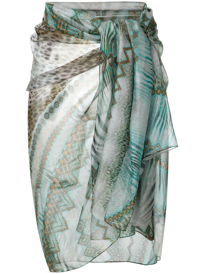 Parah Printed Sarong - Green