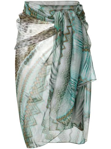Parah Printed Sarong - Green