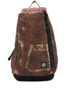 Stone Island Paintball Logo Backpack - Brown