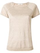 Max Mara Short Raglan Sleeve T-shirt - Nude & Neutrals