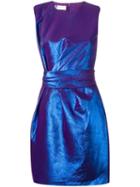 Lanvin Iridescent Faille Dress - Purple