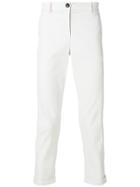 Ps By Paul Smith Cropped Slim Trousers - Nude & Neutrals