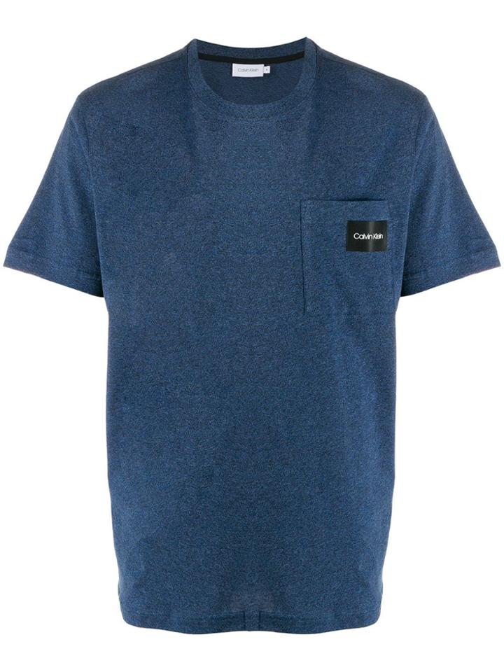 Calvin Klein Logo Tag T-shirt - Blue