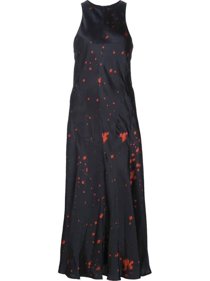 Alexander Wang Splatter Print Dress - Black
