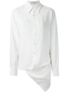 Stella Mccartney Asymmetric Shirt, Women's, Size: 44, White, Cupro/viscose