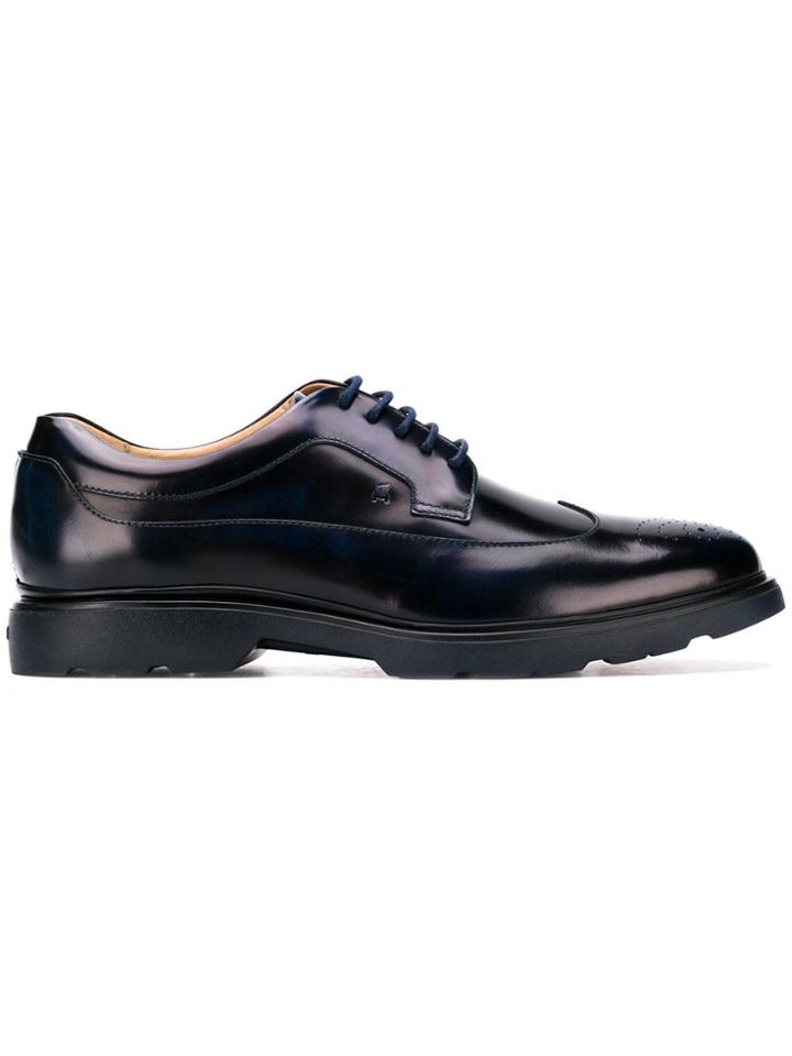 Hogan Lace-up Derby Shoes - Blue