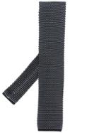 Tom Ford Fine Knit Tie - Black