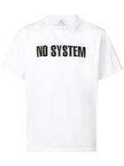 Yang Li 'no System' T-shirt - White