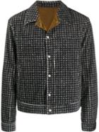 Emporio Armani All-over Print Jacket - Grey